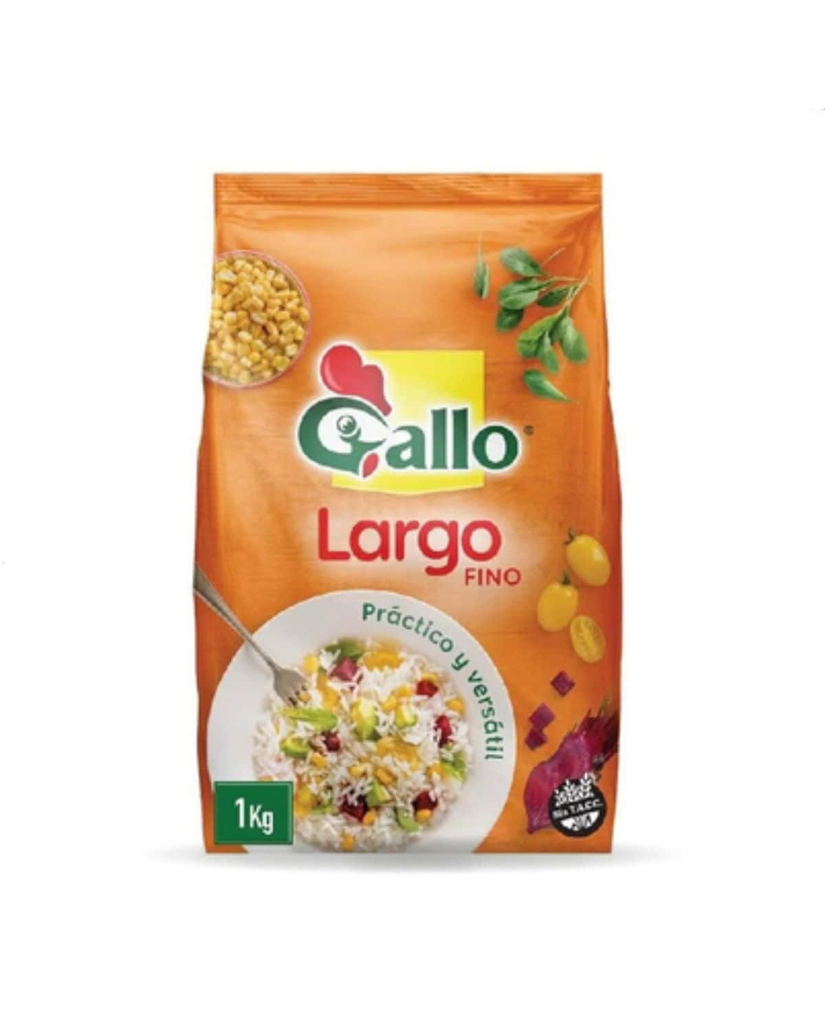 Arroz Gallo Largo Fino 1 Kg